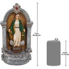 image:imageDesign Toscano Virgin Mary of the Miraculous Medal ItalianStyle Font Statue 12 InchMary