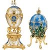 image:imageDesign Toscano Empress Valentina Collectible Enameled EggSet of 2