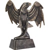 image:imageDesign Toscano Forging Strength American Bald Eagle Art Deco Statue 14 Inch Polyresin Bronze FinishQS7373Forging Strength