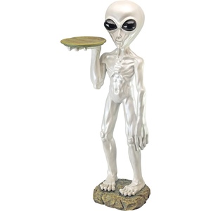image:imageDesign Toscano Bones the English Skeleton Butler Gothic Pedestal Table 36 Inch Polyresin Full ColorCL984Roswell