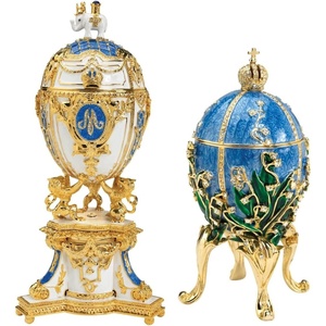 image:imageDesign Toscano Empress Valentina Collectible Enameled EggSet of 2