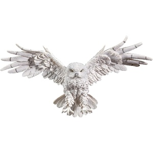 image:imageDesign Toscano Holy Dove of Peace Indoor Religious Bird Wall Plaque Sculpture Medium 14 inches tall Cast Marble Resin White FinishFull Color