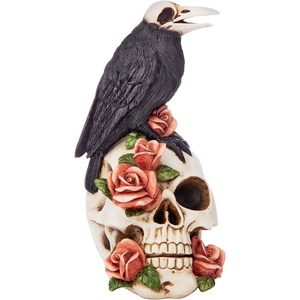 image:imageDesign Toscano Mystic Night Raven StatuesRaven and Roses