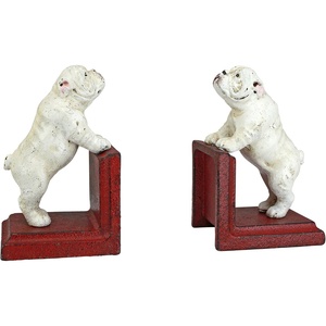 image:imageDesign Toscano SP1601 Bookworm Bunny Rabbits Cast Iron Sculptural Bookend Pair full colorOver the Fence