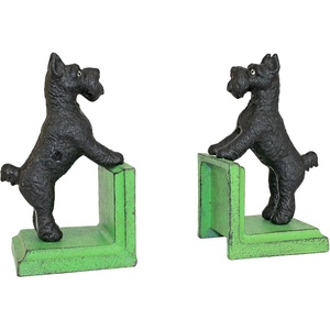 image:imageDesign Toscano SP1601 Bookworm Bunny Rabbits Cast Iron Sculptural Bookend Pair full colorOver the Fence Scotty