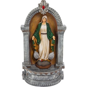 image:imageDesign Toscano Virgin Mary of the Miraculous Medal ItalianStyle Font Statue 12 InchMary