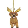 image:imageChristmas Tree Ornaments  Honor The Pooch Beagle Holiday Angel Dog OrnamentsAngel Golden Retriever