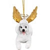 image:imageChristmas Tree Ornaments  Honor The Pooch Beagle Holiday Angel Dog OrnamentsAngel White Poodle
