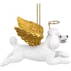image:imageChristmas Tree Ornaments  Honor The Pooch Beagle Holiday Angel Dog OrnamentsAngel White Poodle