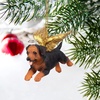 image:imageChristmas Tree Ornaments  Honor The Pooch Beagle Holiday Angel Dog OrnamentsMulti Color