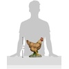 image:imageDesign Toscano Barnyard Mother Hen and Baby Chick StatueHen