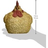 image:imageDesign Toscano Barnyard Mother Hen and Baby Chick StatueRolyPoly Ball of Chicken