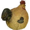 image:imageDesign Toscano Barnyard Mother Hen and Baby Chick StatueRolyPoly Ball of Chicken