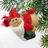 image:imageDesign Toscano Christmas Ornament  Loonie Moonie Gnome Garden Gnomes