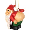 image:imageDesign Toscano Christmas Ornament  Loonie Moonie Gnome Garden Gnomes