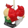 image:imageDesign Toscano Christmas Ornament  Loonie Moonie Gnome Garden Gnomes