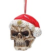 image:imageDesign Toscano Skelly Claus II Gothic Skull Christmas Tree Ornament 2Skelly Claus