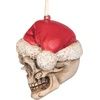 image:imageDesign Toscano Skelly Claus II Gothic Skull Christmas Tree Ornament 2Skelly Claus