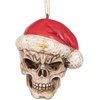 image:imageDesign Toscano Skelly Claus II Gothic Skull Christmas Tree Ornament 2Skelly Claus II