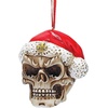 image:imageDesign Toscano Skelly Claus II Gothic Skull Christmas Tree Ornament 2Skelly Claus II