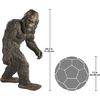 image:imageDesign Toscano yeti with Santa hat Funny Christmas Tree Ornament 2 inchesAbominable Snowman