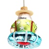 image:imageSantas New Xmas Ride Llama Holiday Ornament EachChillin Santa
