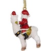 image:imageSantas New Xmas Ride Llama Holiday Ornament EachSantas New Xmas Ride Llama