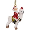 image:imageSantas New Xmas Ride Llama Holiday Ornament EachSantas New Xmas Ride Llama