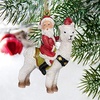 image:imageSantas New Xmas Ride Llama Holiday Ornament EachSantas New Xmas Ride Llama