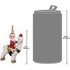 image:imageSantas New Xmas Ride Llama Holiday Ornament EachSantas New Xmas Ride Llama