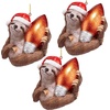 image:imageSantas New Xmas Ride Llama Holiday Ornament EachSloth Christmas