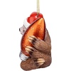 image:imageSantas New Xmas Ride Llama Holiday Ornament EachSloth Christmas
