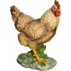 image:imageDesign Toscano Barnyard Mother Hen and Baby Chick StatueHen