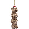 image:imageDesign Toscano QS94879 See Speak Hear No Evil Elephant Holiday TreeSmall