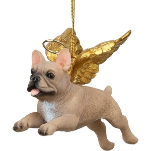 image:imageChristmas Tree Ornaments  Honor The Pooch Beagle Holiday Angel Dog OrnamentsAngel French Bulldog