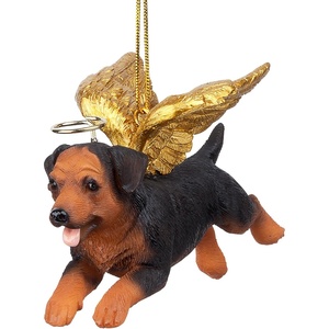 image:imageChristmas Tree Ornaments  Honor The Pooch Beagle Holiday Angel Dog OrnamentsMulti Color