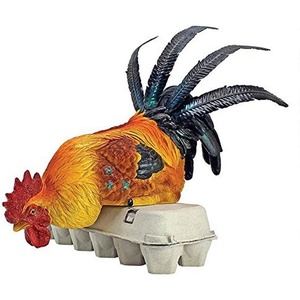 image:imageDesign Toscano Barnyard Mother Hen and Baby Chick StatueContemporary