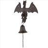 image:imageDesign Toscano Castle Dragon Gothic Iron Bell Black