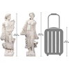 image:imageDesign Toscano Flora and Proserpina Patronesses of Growth Outdoor Garden Statues Set of Two 44 inch Fiberglass Cast Stone Resin Limestone Finish
