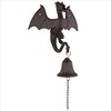 image:imageDesign Toscano Castle Dragon Gothic Iron Bell Black