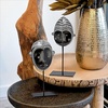 image:imageDesign Toscano Yohure African Tribal Mask Statue Set