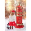 image:imageChristmas Decorations  Santa Claus Giant Christmas Mailbox Holiday Decor  Christmas Cards to the North Pole