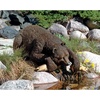 image:imageDesign Toscano Catch of the Day Grand Bear SculptureFull Color Finish