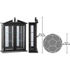 image:imageDesign Toscano Country Tuscan Hardwood Wall Curio Cabinet Ebony BlackBlack Amesbury Manor