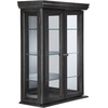 image:imageDesign Toscano Country Tuscan Hardwood Wall Curio Cabinet Ebony BlackBlack Country Tuscan