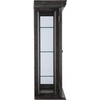 image:imageDesign Toscano Country Tuscan Hardwood Wall Curio Cabinet Ebony BlackBlack Country Tuscan