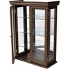 image:imageDesign Toscano Country Tuscan Hardwood Wall Curio Cabinet Ebony BlackBrown
