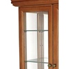 image:imageDesign Toscano Country Tuscan Hardwood Wall Curio Cabinet Ebony BlackBrown