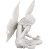 image:imageDesign Toscano Gazing Secret Garden Fairy Woman Statue Figurine 7 inches wide 10 inches tall Cast Stone Resin Antique Stone FinishGazing Secret Garden Fairy