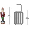 image:imageDesign Toscano Illuminated BavarianStyle Holiday Nutcracker Statue